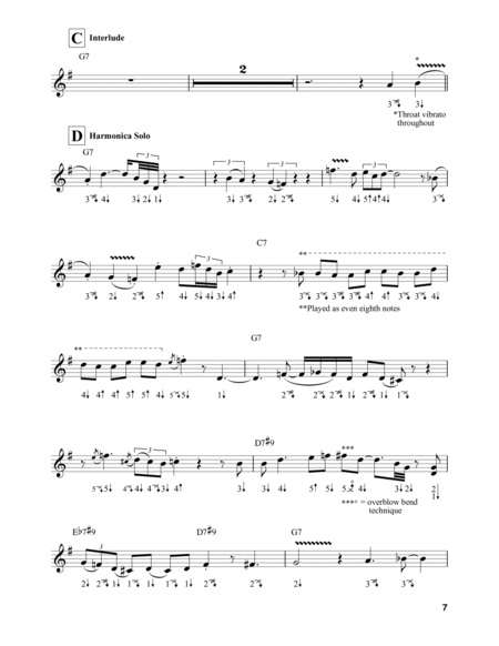 All Blues by Miles Davis Harmonica - Digital Sheet Music