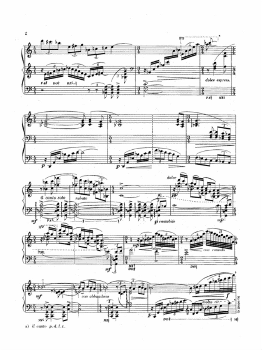 Impromptu for Harp Harp scores gallery preview page 3