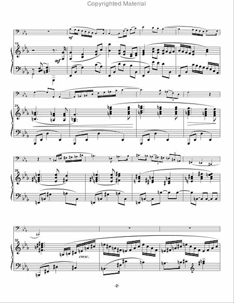 Romance Romance Tuba scores gallery preview page 3