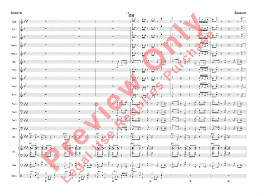 Chameleon Jazz Ensemble scores gallery preview page 9
