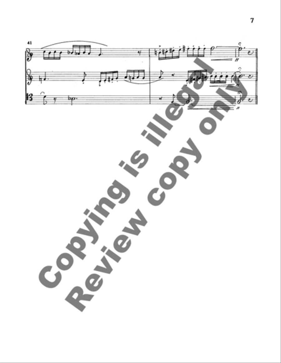 Aperitif for a Feast of Music Brass Trio scores gallery preview page 10