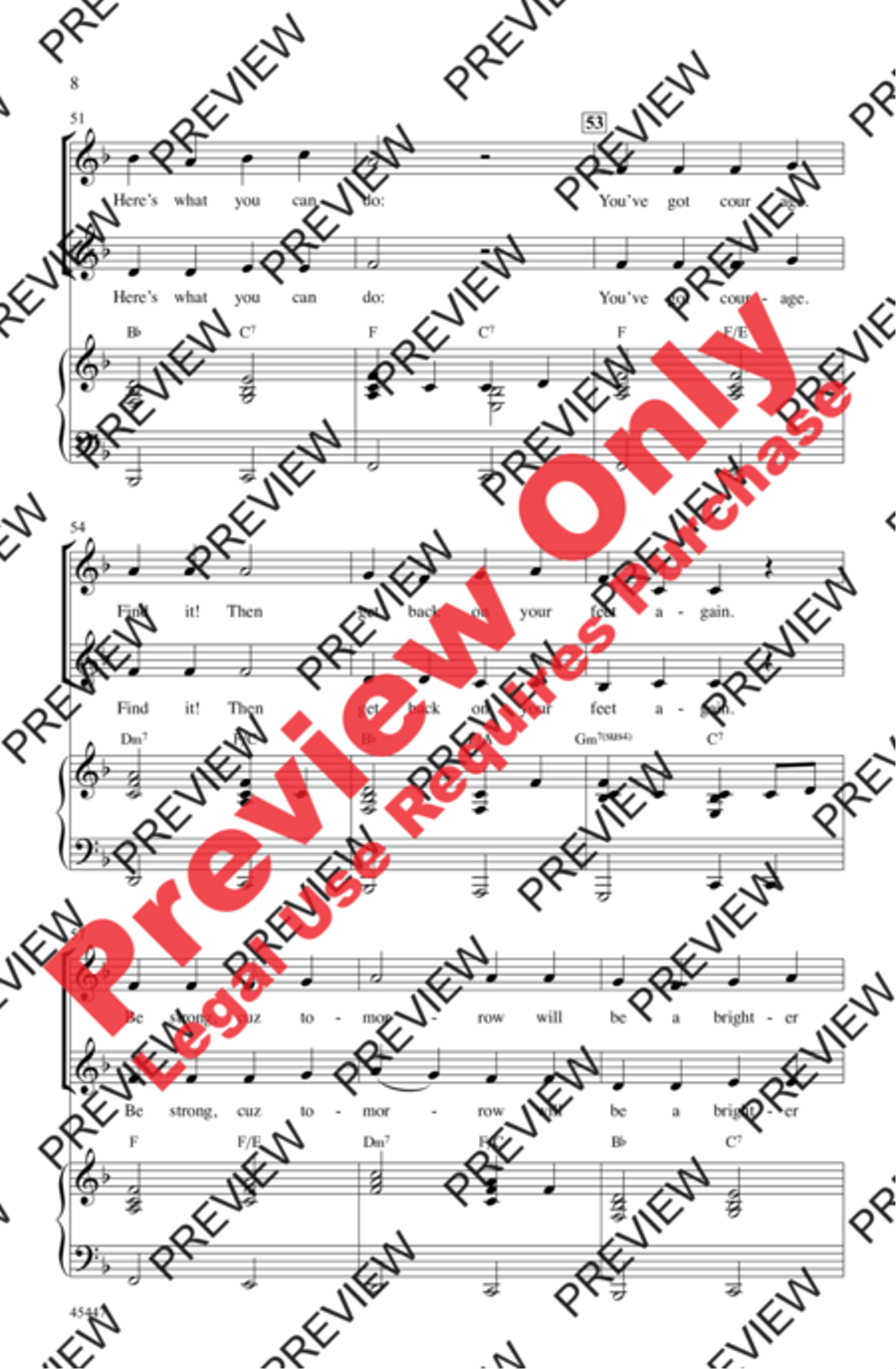 The Itsy Bitsy Spider The Itsy Bitsy Spider 2-Part scores gallery preview page 8