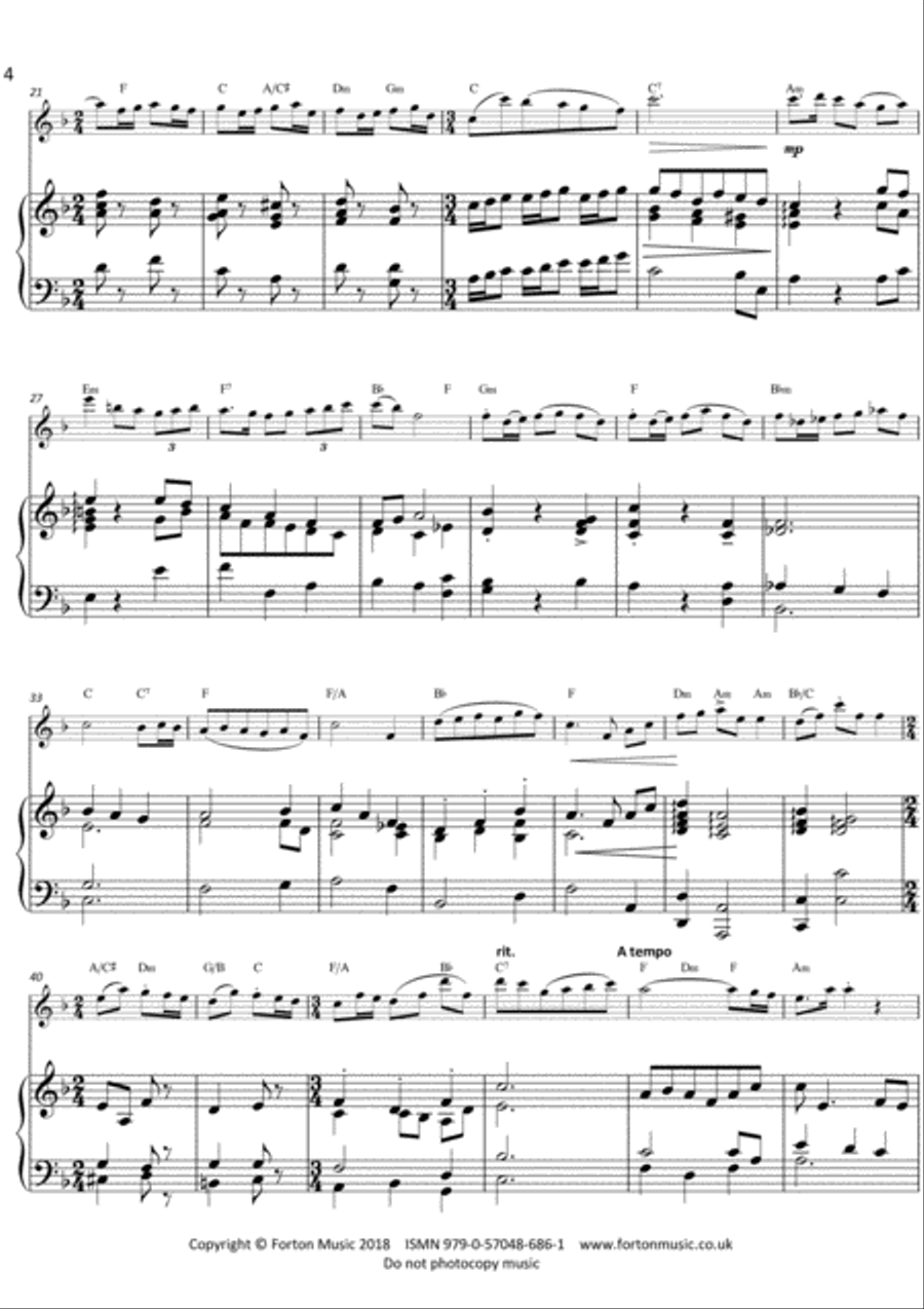 Moorland Suite Flute scores gallery preview page 4