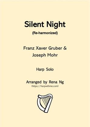 Silent Night (Harp / Piano Solo) - Intermediate
