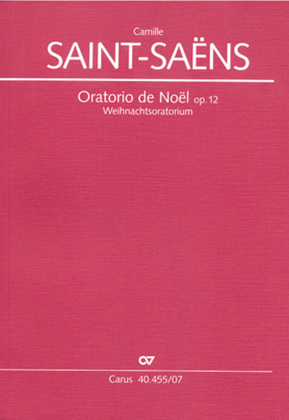 Book cover for Oratorio de Noel (Weihnachtsoratorium)
