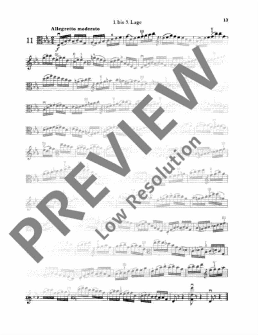 24 Etüden aus op. 32 24 Etüden aus op. 32 Viola Solo scores gallery preview page 14