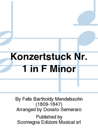 Book cover for Konzertstuck Nr. 1 in F Minor