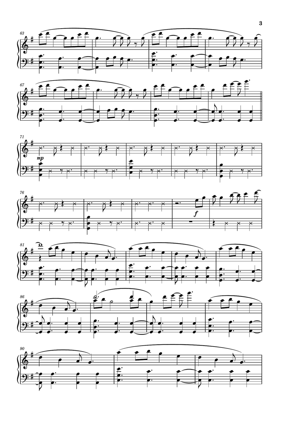 Shake It Off Celtic Harp scores gallery preview page 3
