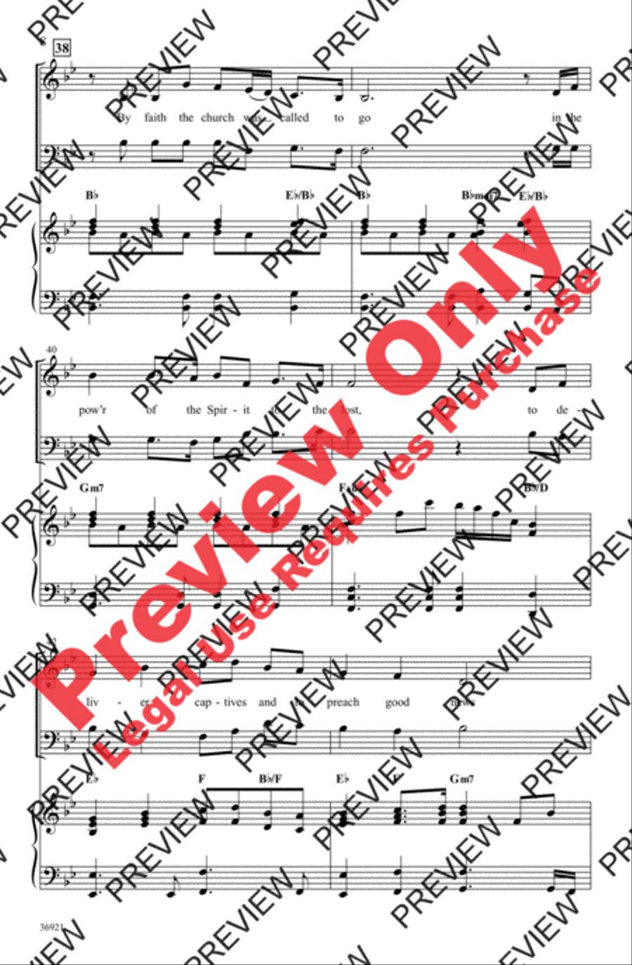 By Faith 4-Part scores gallery preview page 8