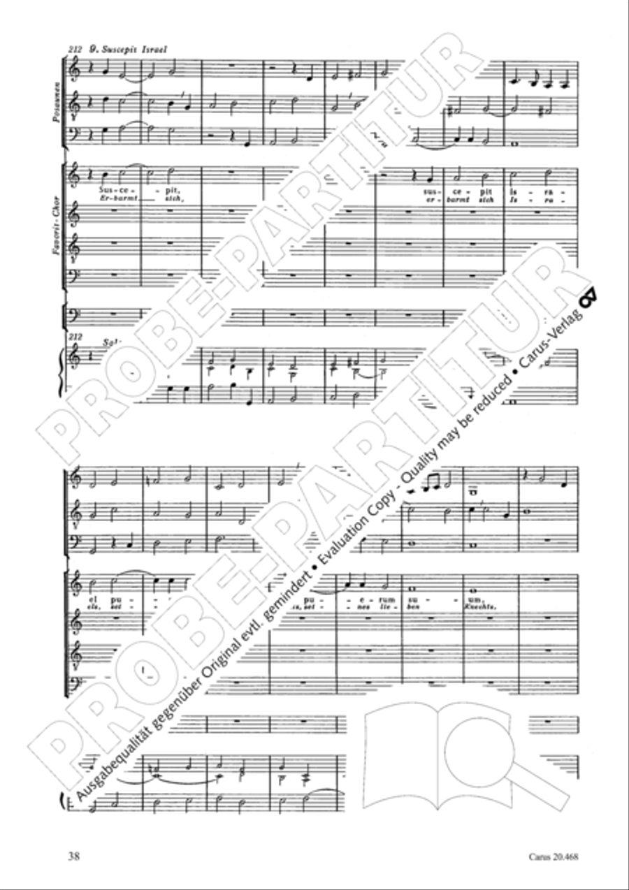 Uppsala-Magnificat 4-Part scores gallery preview page 39