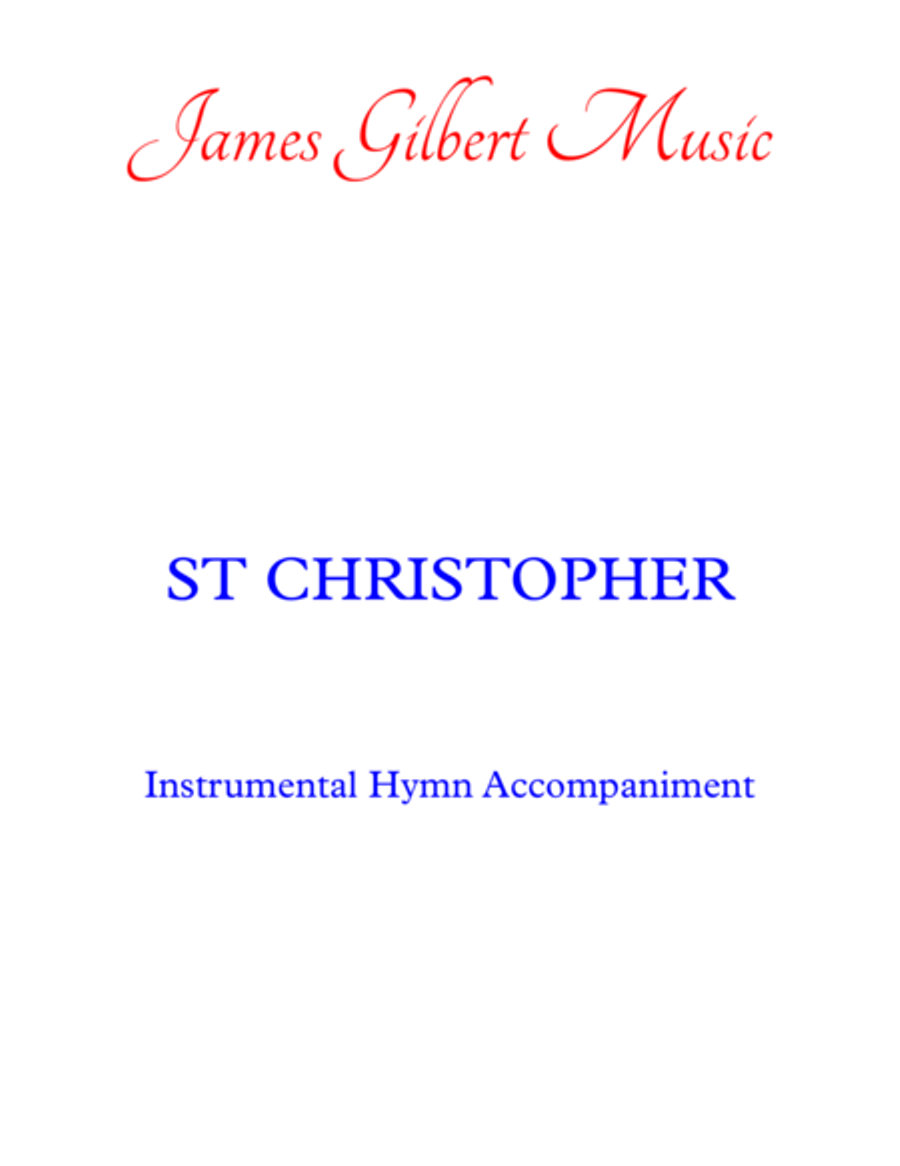 ST CHRISTOPHER (Beneath The Cross Of Jesus) Small Ensemble scores gallery preview page 1
