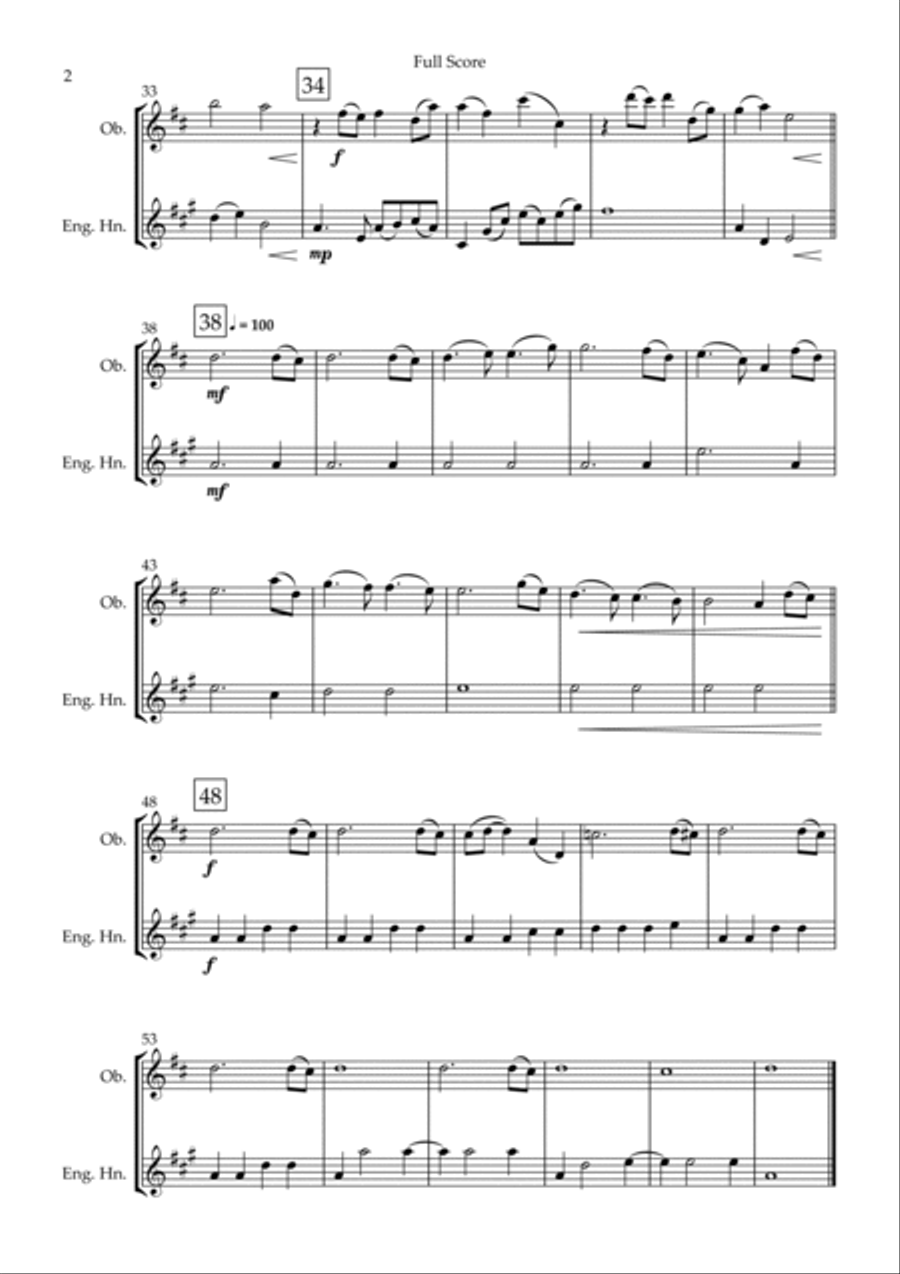 Jurassic Park Iii Jurassic Park Iii Woodwind Duet scores gallery preview page 2