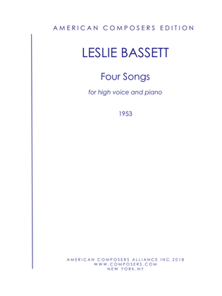 [Bassett] Four Songs