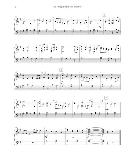 Summer Bells - 12 Hymns for 2-octaves (15 - 18 bells, reproducible) image number null