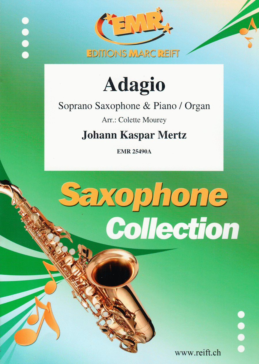 Adagio Adagio Soprano Saxophone scores gallery preview page 1