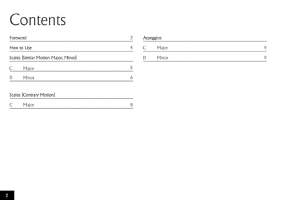 Visual Guides to Scales and Arpeggios ABRSM Piano Initial Grade Piano Method scores gallery preview page 3