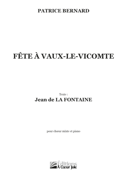 Fete a Vaux-le-Vicomte