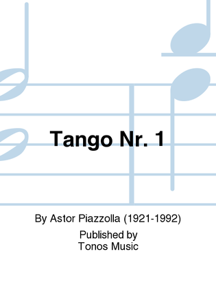 Book cover for Tango Nr. 1