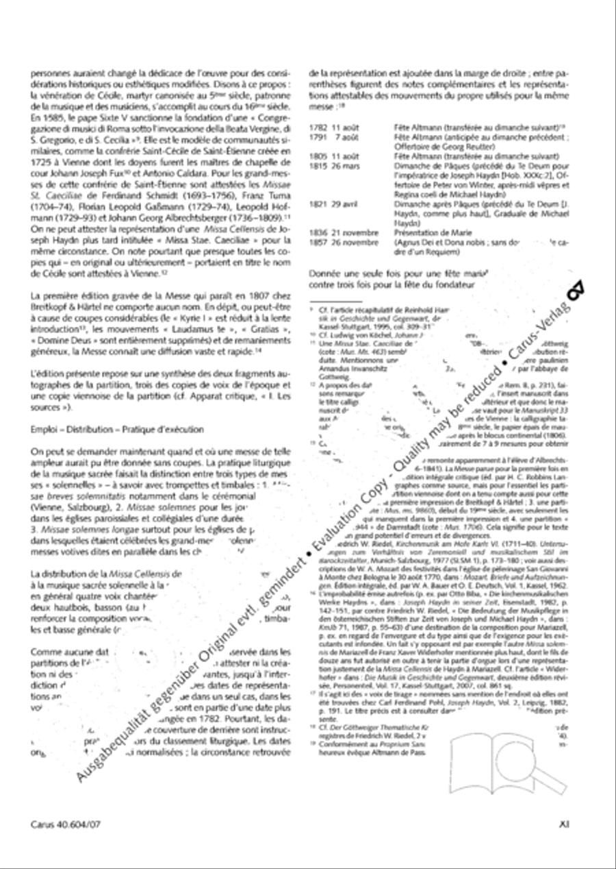 Grosse Mariazeller Messe in C 4-Part scores gallery preview page 12