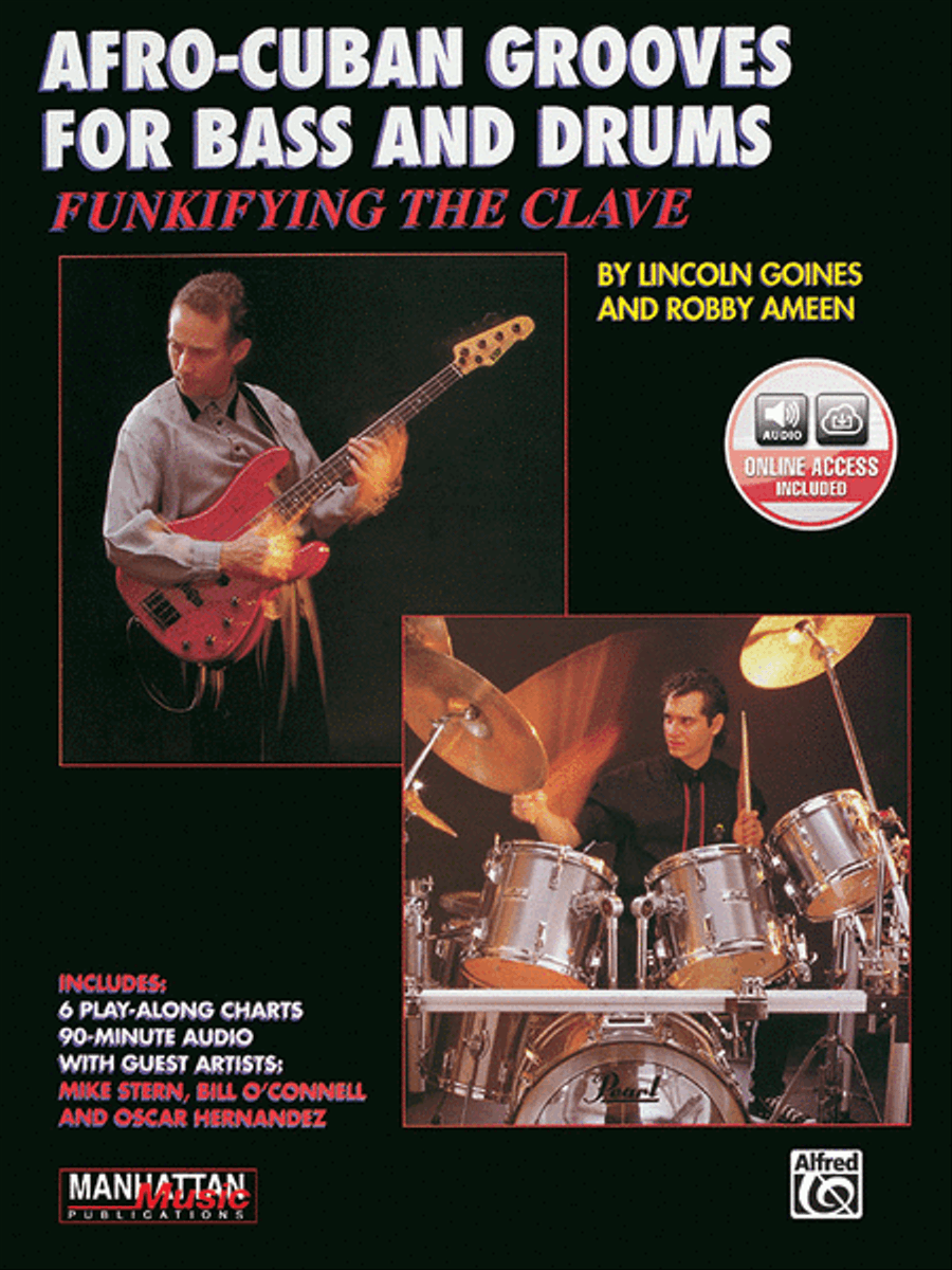 Funkifying The Clave: Afro-Cuban Grooves For Bass And Drums (with CD) image number null