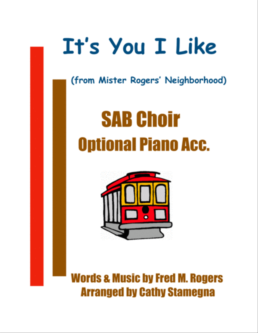 It's You I Like from MISTER ROGERS' NEIGHBORHOOD 3-Part scores gallery preview page 1