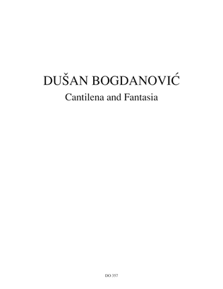 Book cover for Cantilena and Fantasia