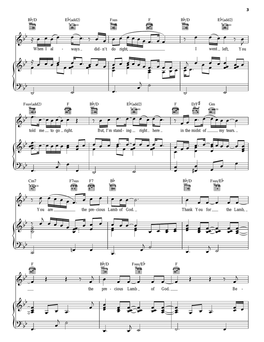 Now Behold The Lamb Acoustic Guitar scores gallery preview page 3