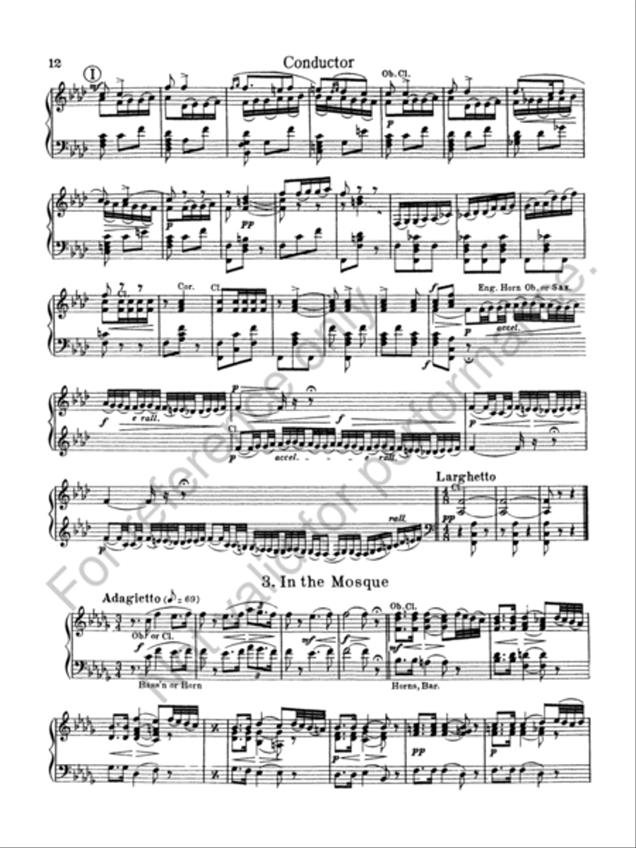 Caucasian Sketches Caucasian Sketches Concert Band scores gallery preview page 13