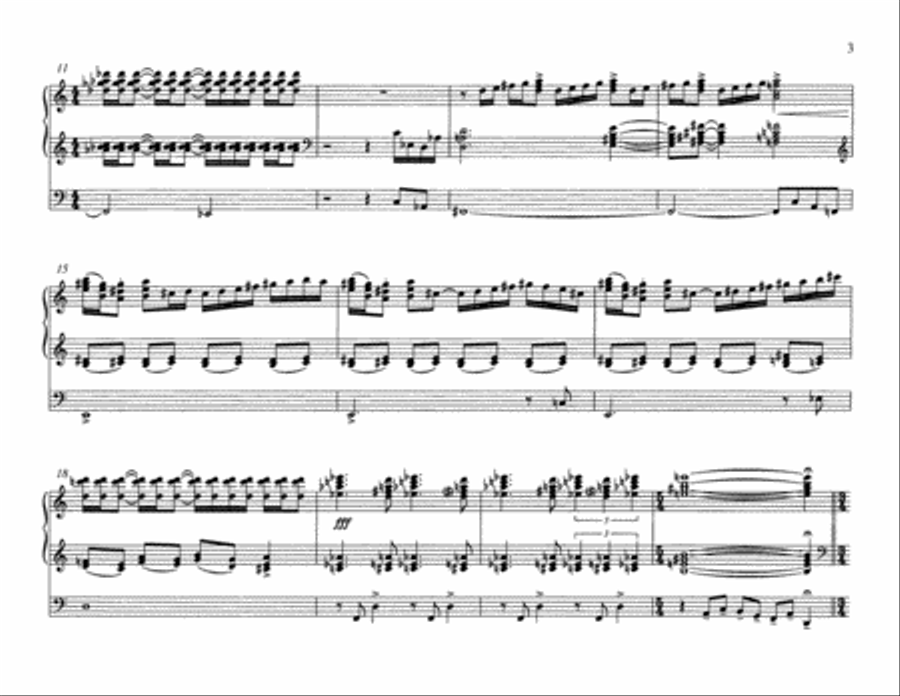 Toccata, Adagio and Fugue Organ scores gallery preview page 2