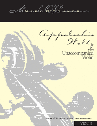 Book cover for Appalachia Waltz (unaccompanied violin)