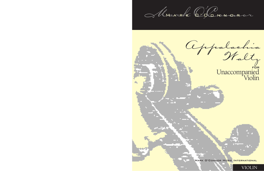 Book cover for Appalachia Waltz (unaccompanied violin)