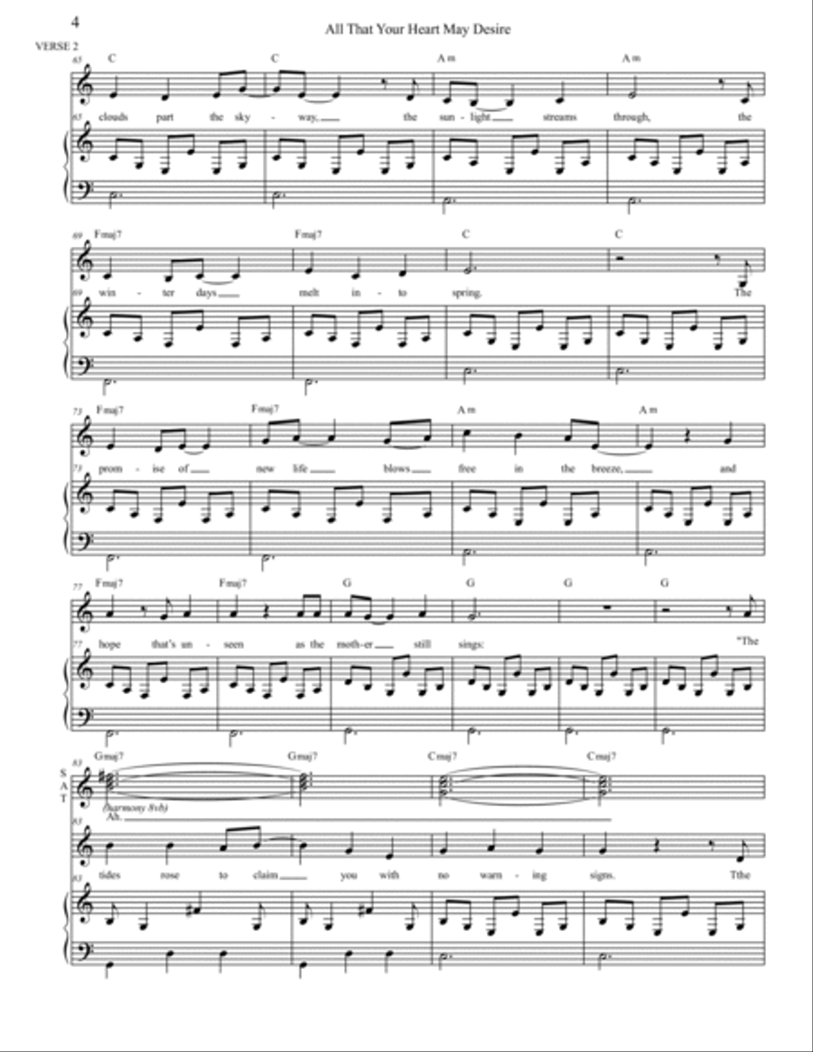 All That Your Heart May Desire Electric Guitar scores gallery preview page 4