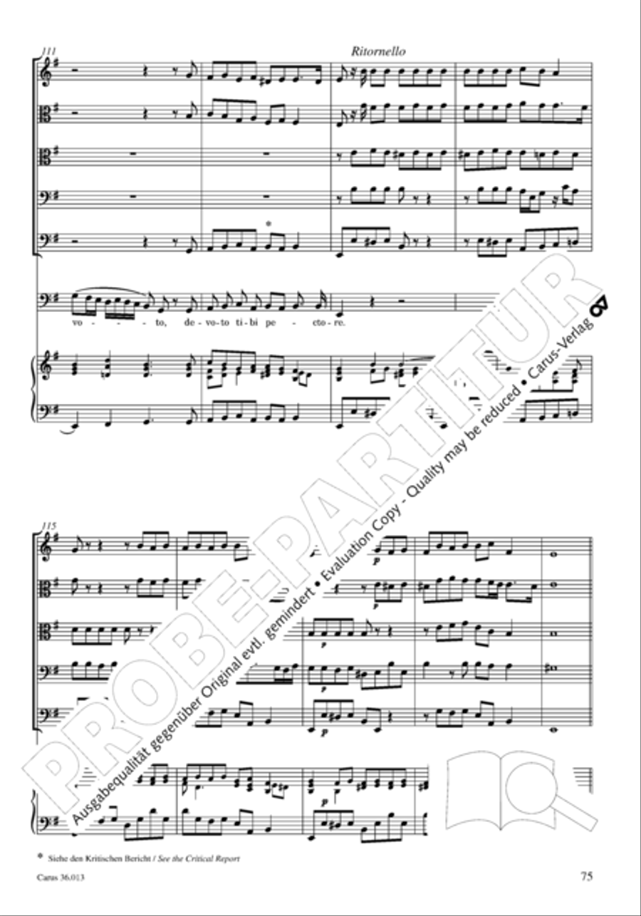 Membra Jesu nostri SSATB scores gallery preview page 91