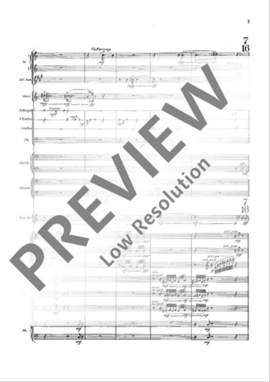 Canto di Speranza Canto di Speranza Chamber Orchestra scores gallery preview page 12