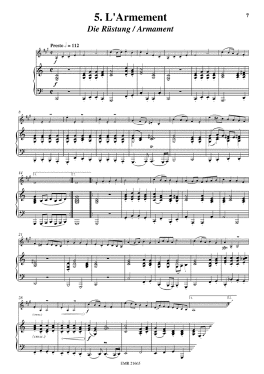 12 Heroic Marches Piano scores gallery preview page 7
