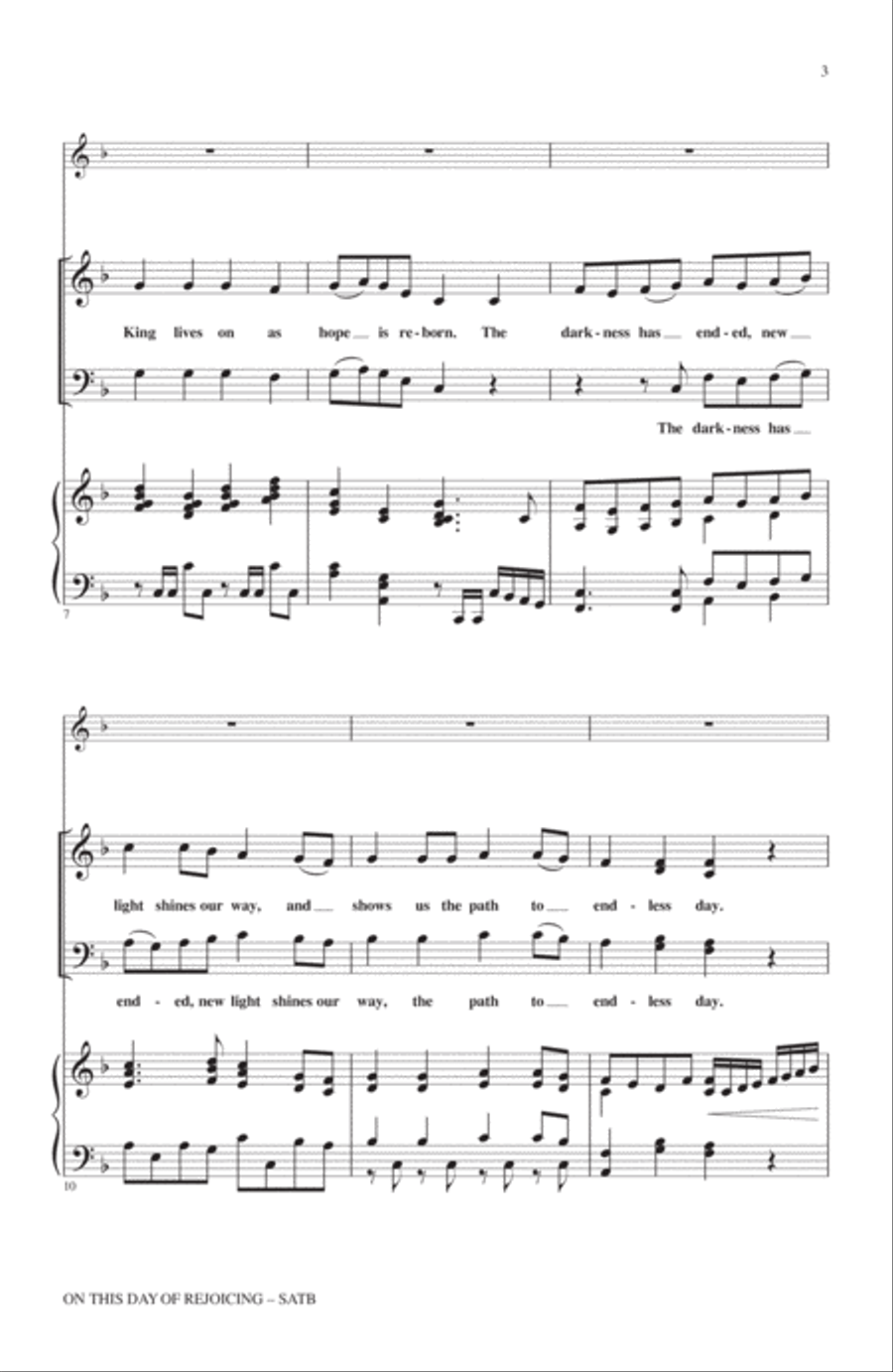 This Day Of Rejoicing 4-Part scores gallery preview page 2