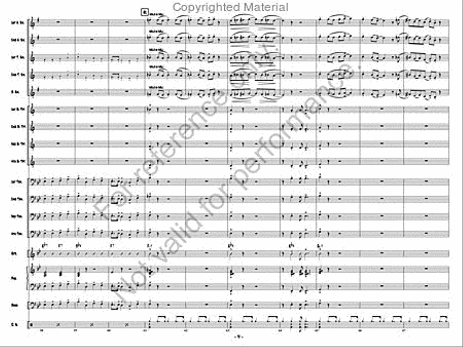 Just Fine! Jazz Ensemble scores gallery preview page 8