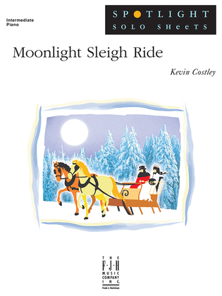 Book cover for Moonlight Sleigh Ride