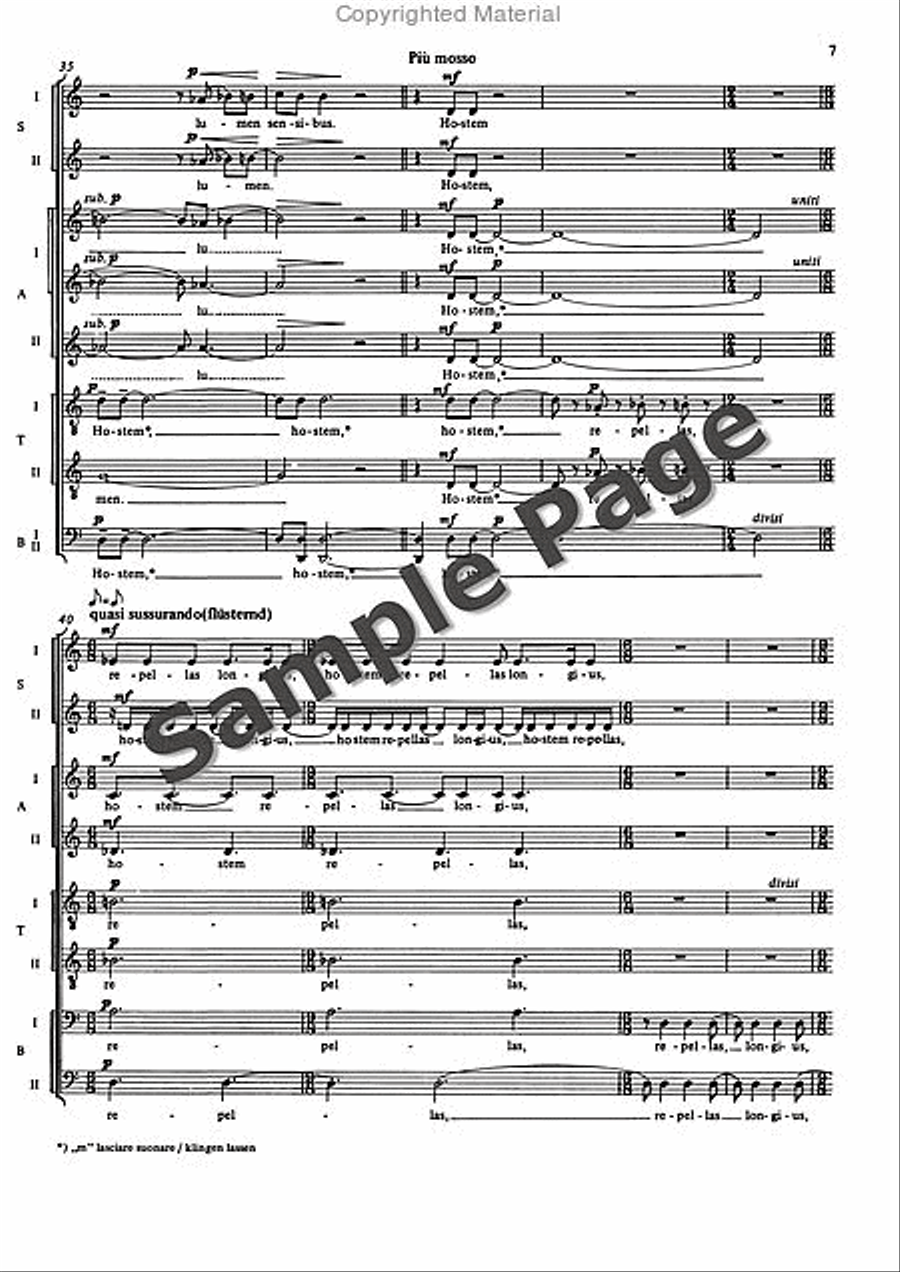 Veni Creator Mixed Choir scores gallery preview page 8