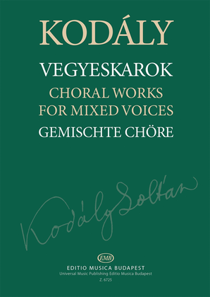 Choral Works for Mixed Voices