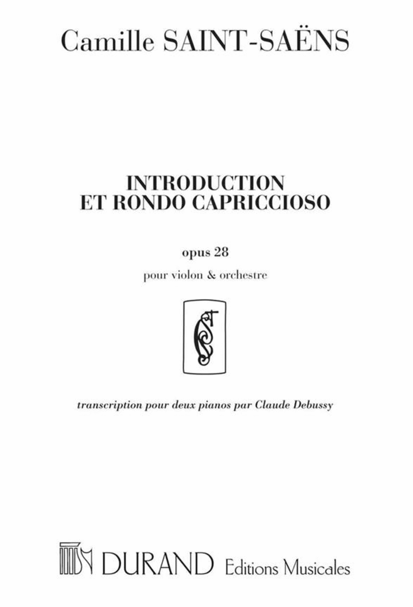 Introduction Et Rondo Capriccioso Opus 28