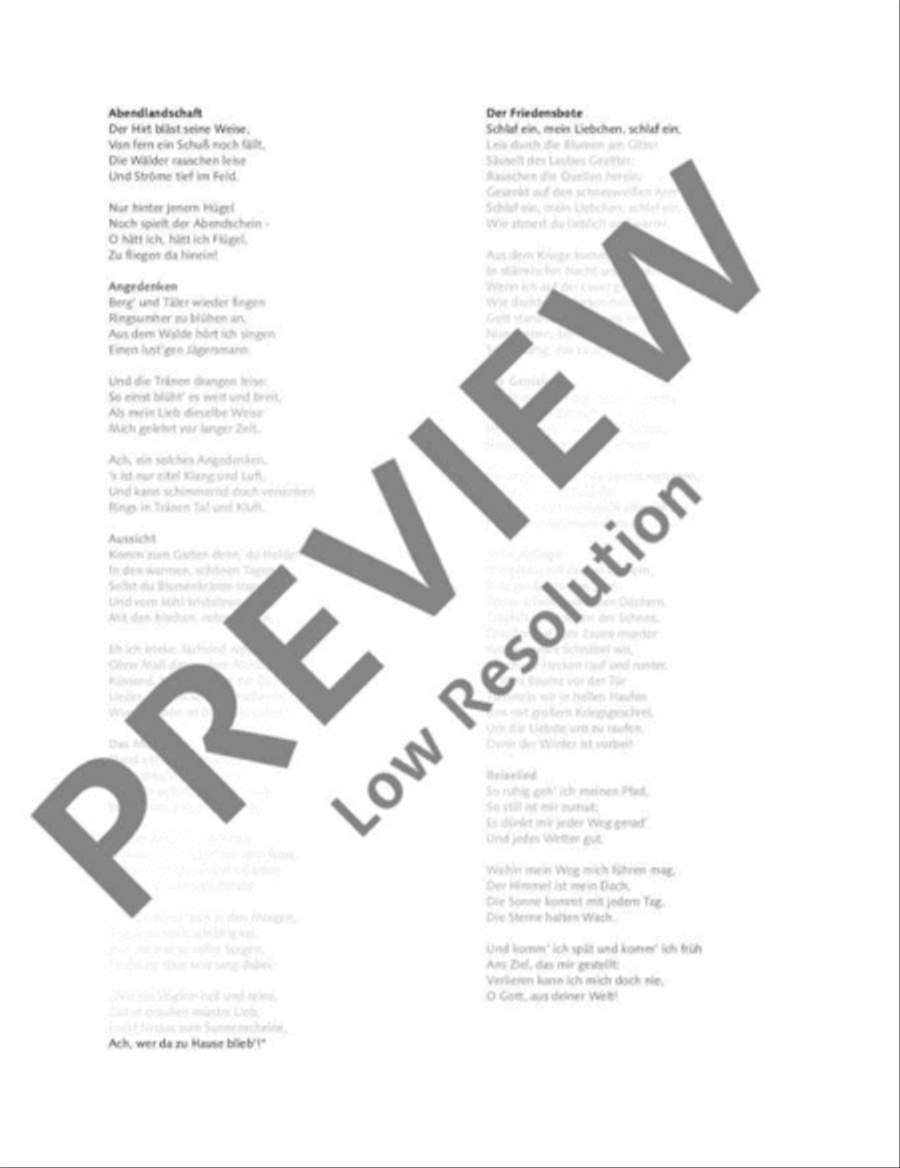 Posthumous Songs Medium Voice scores gallery preview page 9