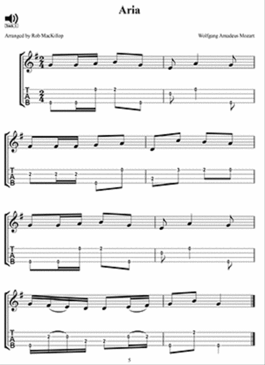 20 Easy Classical Uke Pieces for Kids Ukulele scores gallery preview page 2