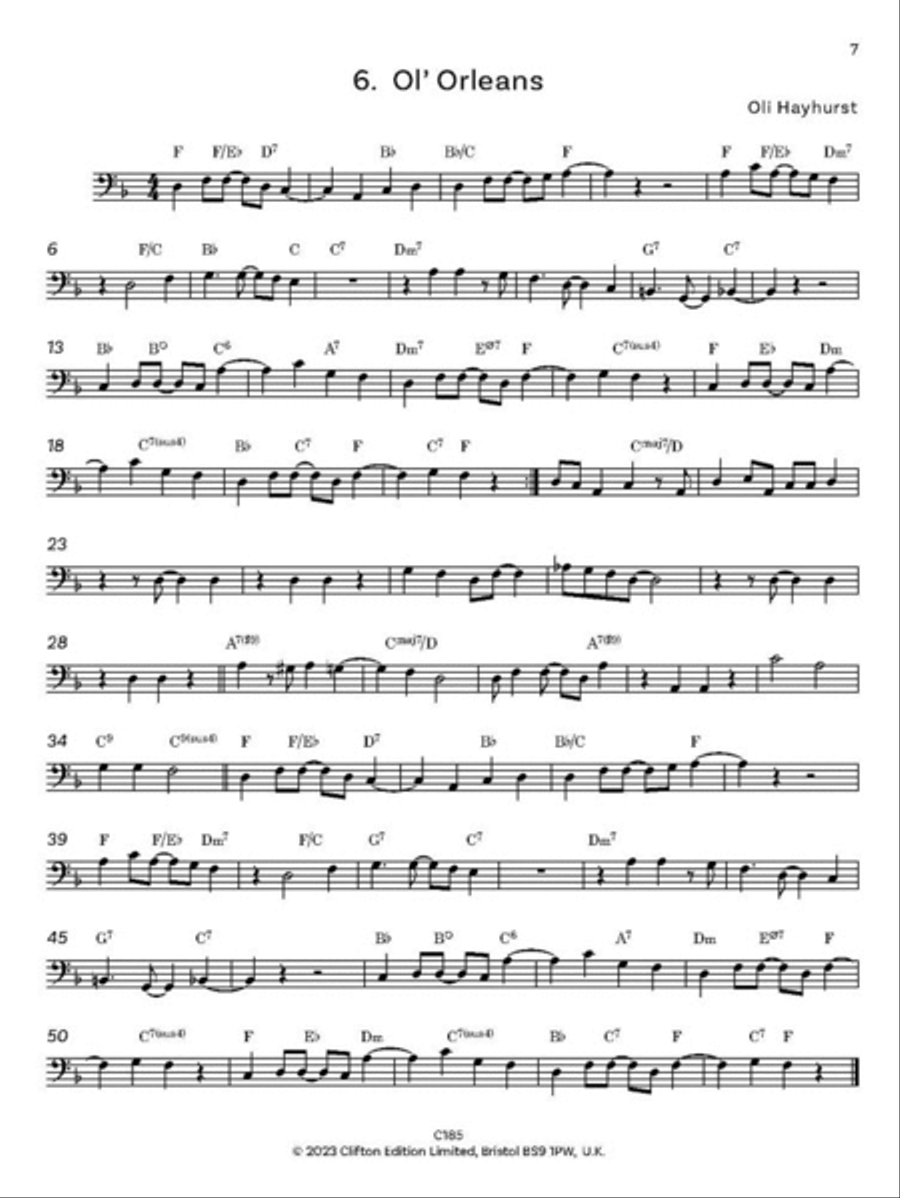 Easy Bass Jazz Double Bass scores gallery preview page 2