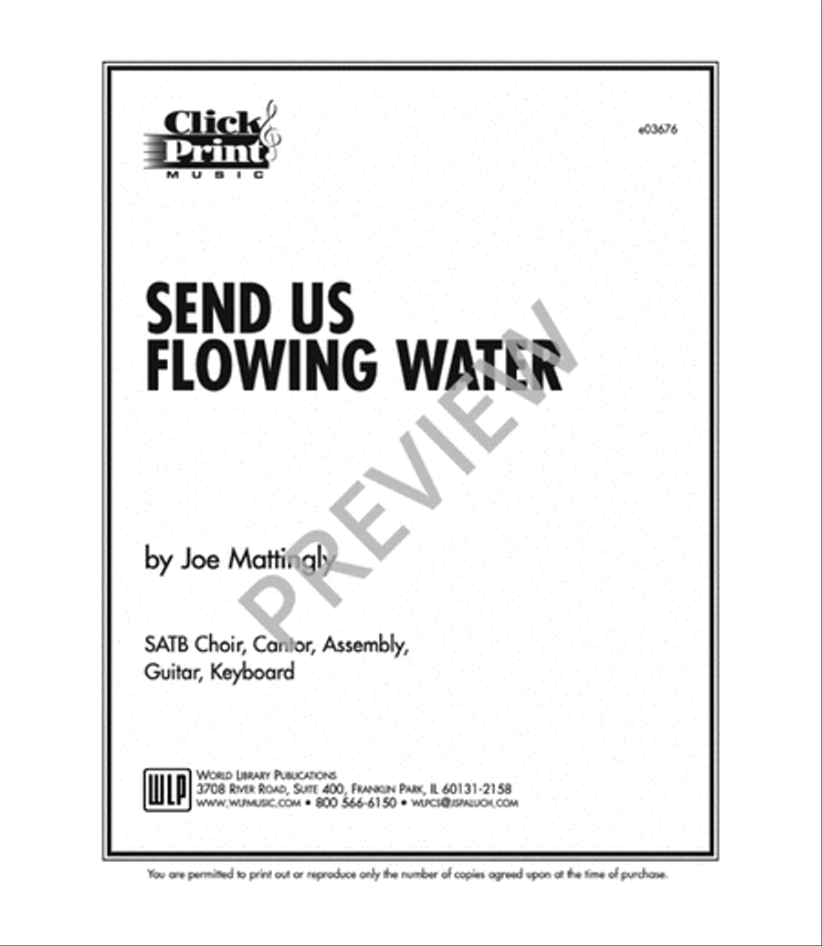 Send Us Flowing Water Choir scores gallery preview page 2