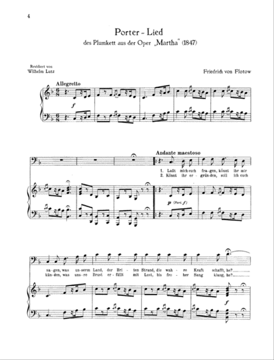 Als Büblein klein an der Mutterbrust / Porter-Lied Bass Voice scores gallery preview page 2