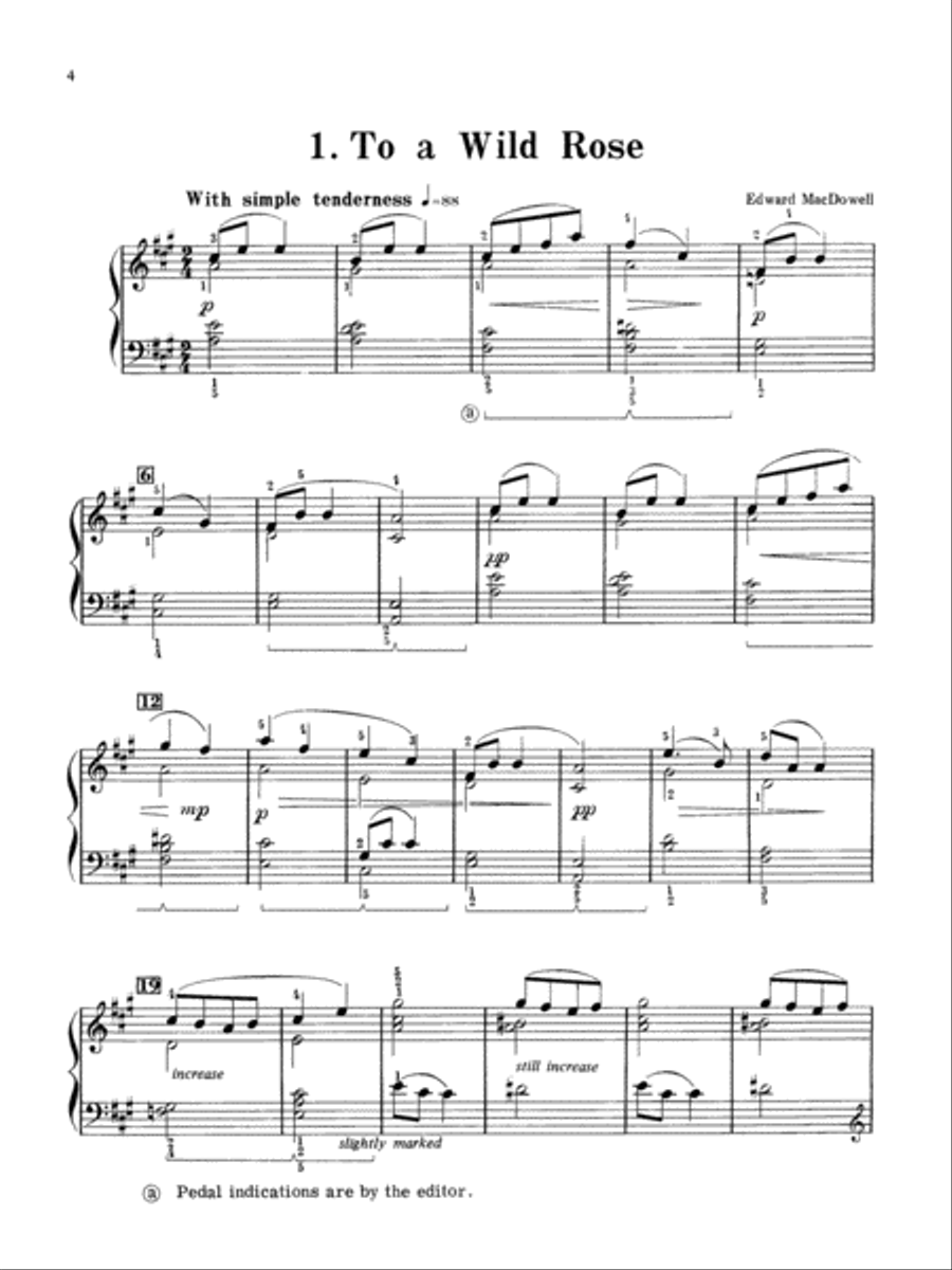 Woodland Sketches, Op. 51 Piano Method scores gallery preview page 4