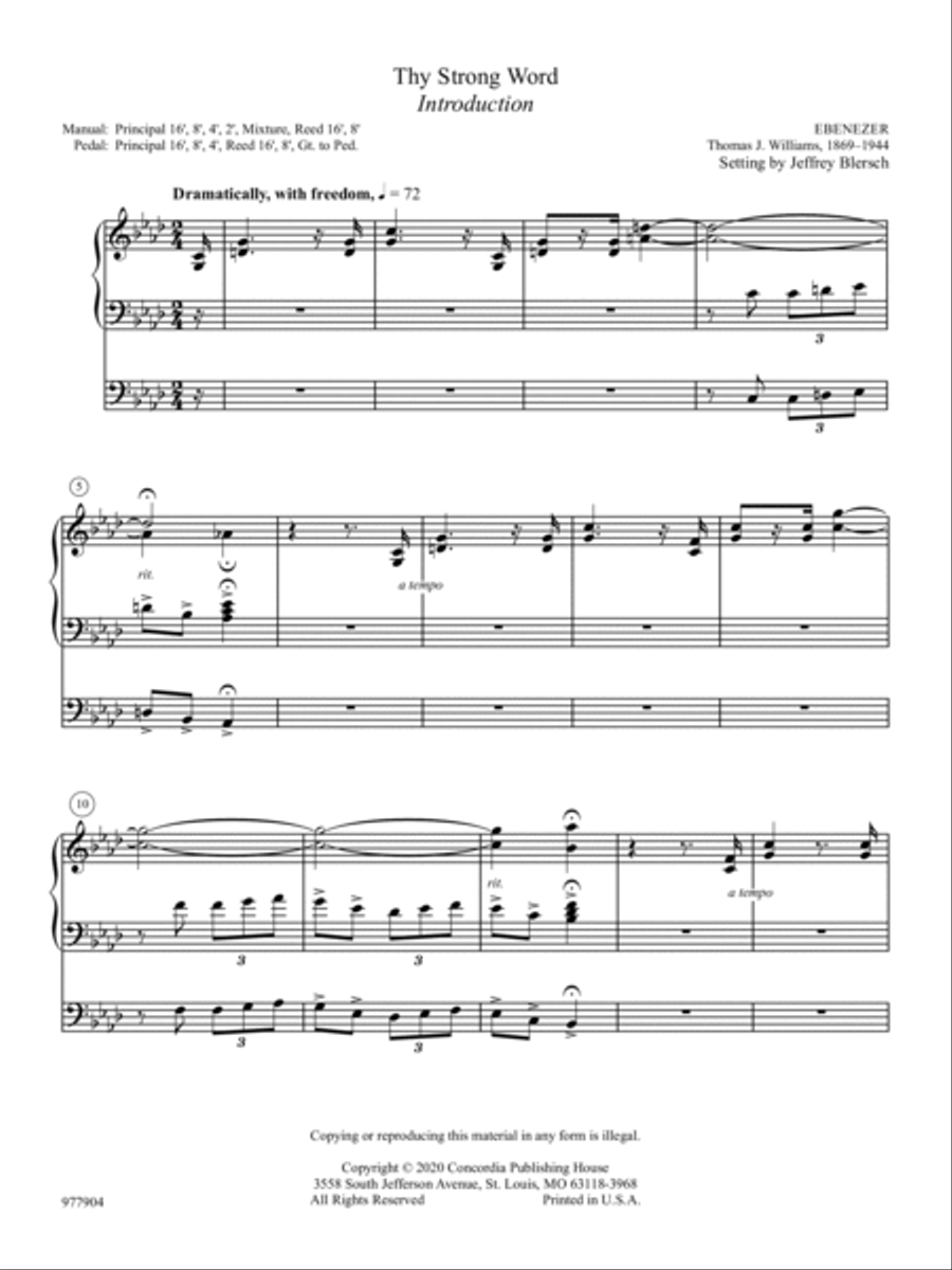 Proclaim! Preludes and Harmonizations for the Hymn of the Day (Epiphany, vol. 2) Organ scores gallery preview page 2