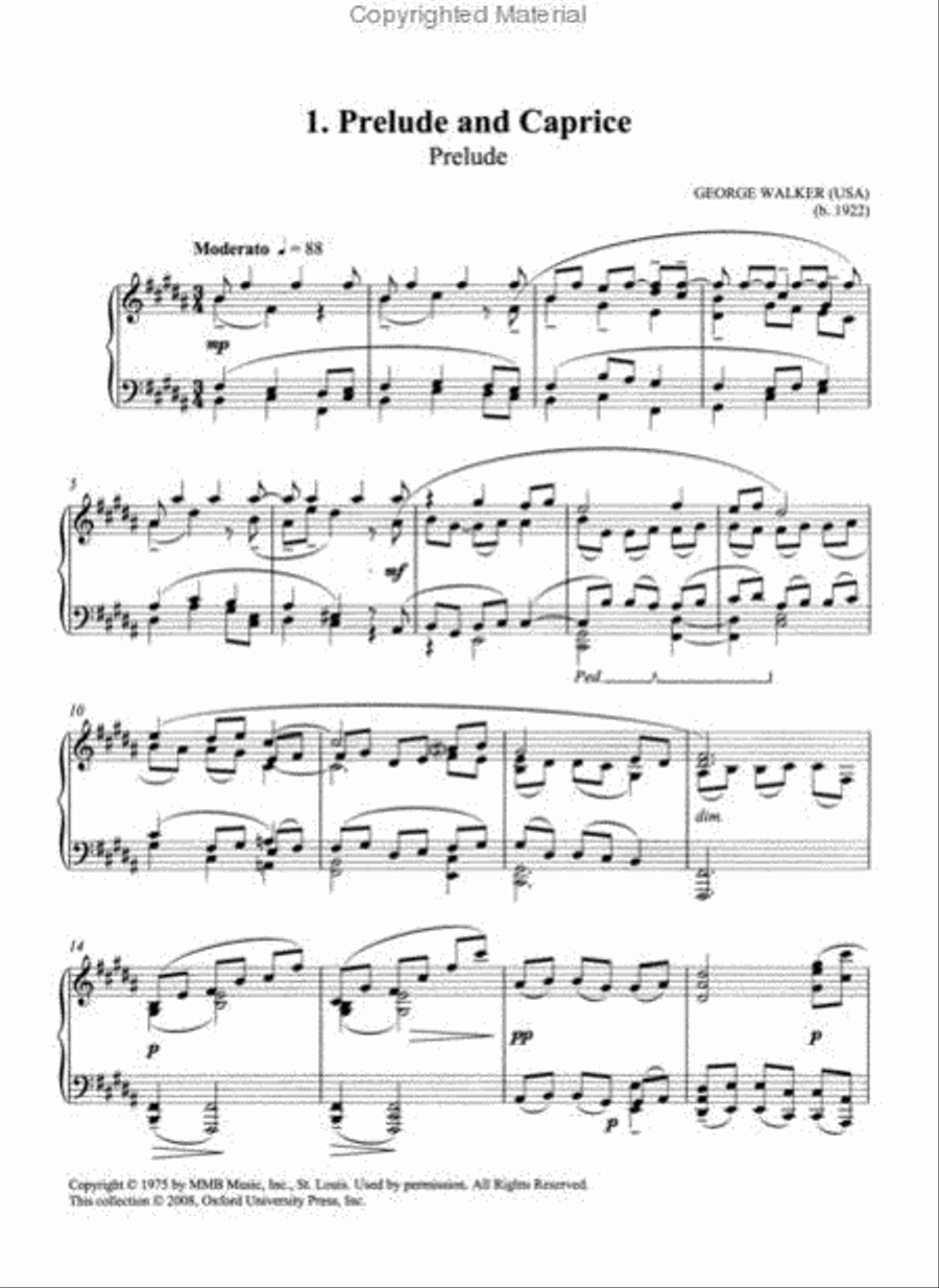 Piano Music of Africa and the African Diaspora Volume 4 Piano Solo scores gallery preview page 2