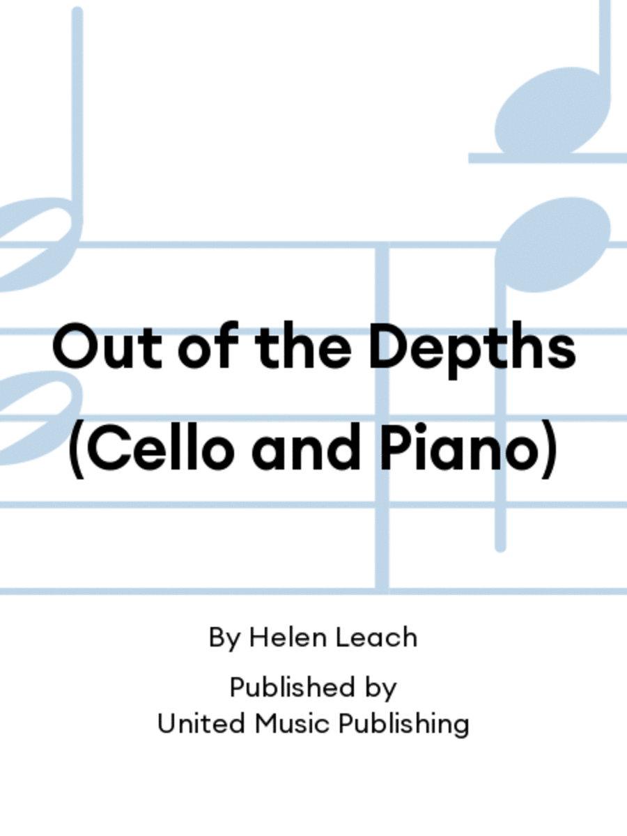 Out of the Depths (Cello and Piano)